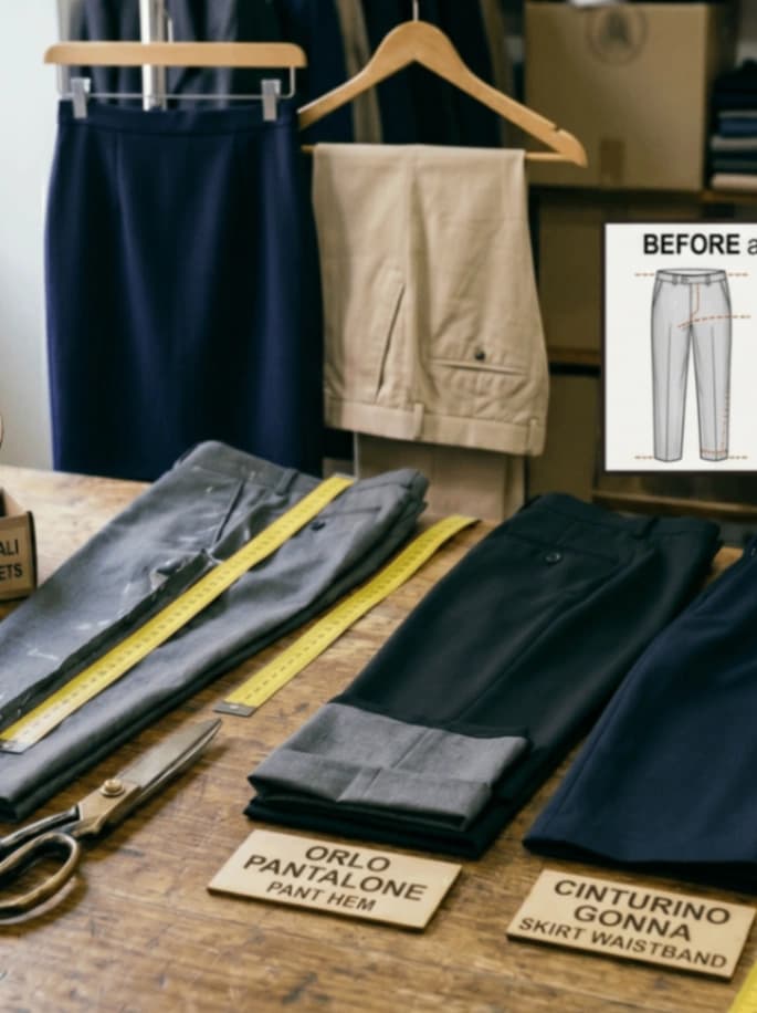 Allargare o stringere centro dietro pantaloni e gonne 2