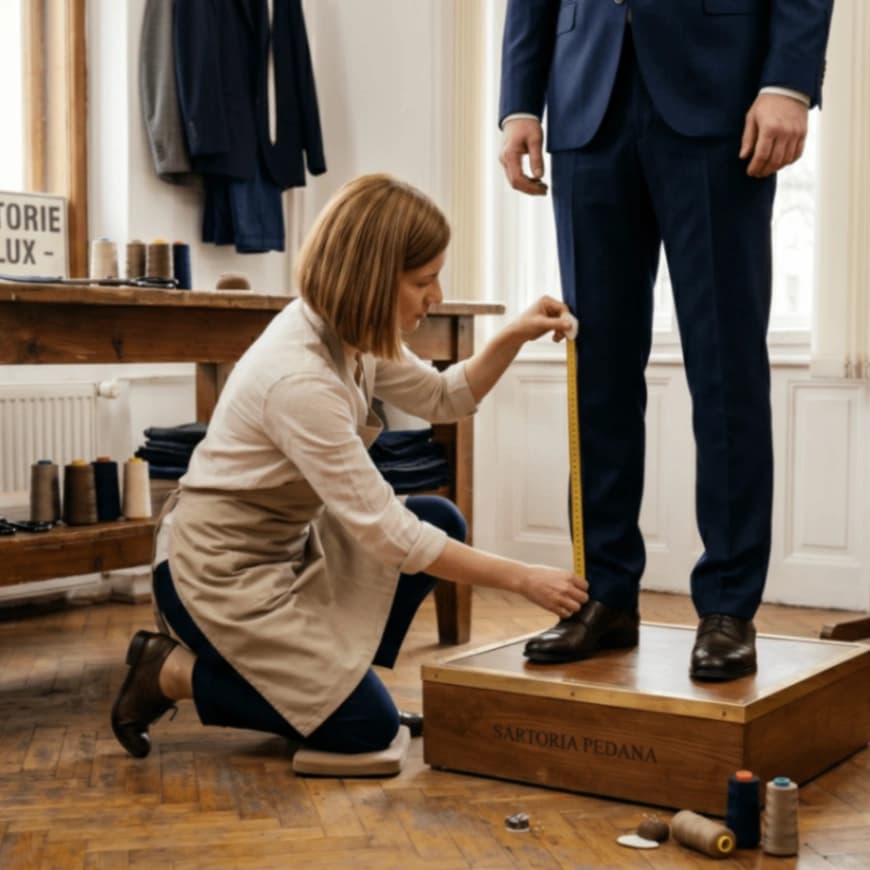 Servizio di accorcio pantalone, orlo a macchina o a mano, orlo invisibile 1